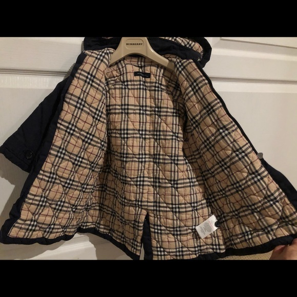 Burberry Winter Coat with Hood - Picture 1 of 6